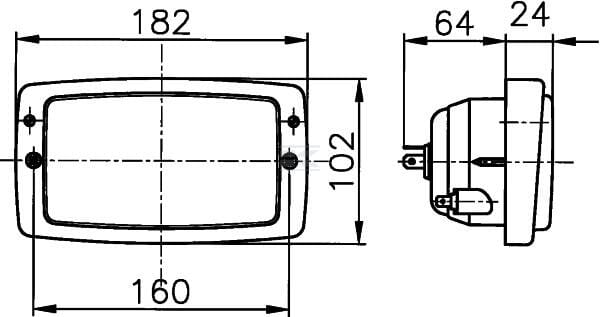 Scheinwerfer H4