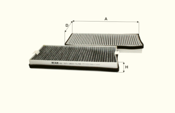 HCK7073 Innenraumfilterelement