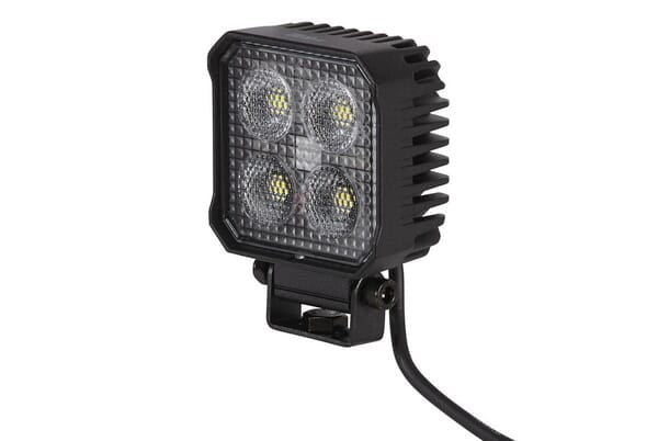 Arbeitsscheinwerfer, 12-24V, LED, 1700lm, Quadratisch