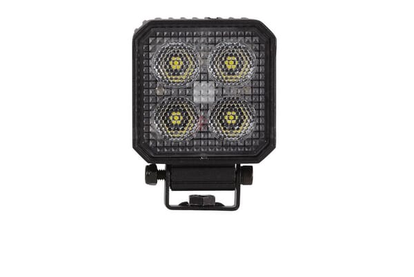 Arbeitsscheinwerfer, 12-24V, LED, 1700lm, Quadratisch