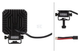 Arbeitsscheinwerfer, 12-24V, LED, 1700lm, Quadratisch