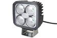 Arbeitsscheinwerfer, 12V/24V LED, 1200lm, Quadratisch