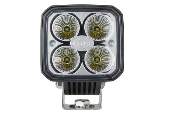 Arbeitsscheinwerfer, 12V/24V LED, 1200lm, Quadratisch