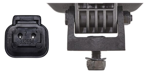 Arbeitsscheinwerfer, 12-24V, LED, 1850lm, Rechteckig