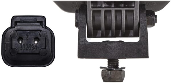 Arbeitsscheinwerfer, 12-24V, LED, 1850lm, Rechteckig