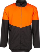 Arbeitsjacke, orange-grau, Größe M, SIP