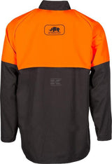 Arbeitsjacke, orange-grau, Größe M, SIP