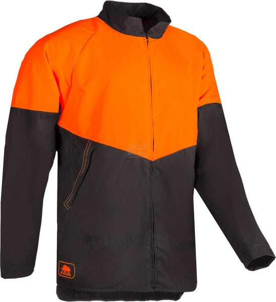 Arbeitsjacke, orange-grau, Größe M, SIP