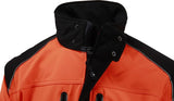 Jacke Fuyu Größe 2XL orange/schwarz