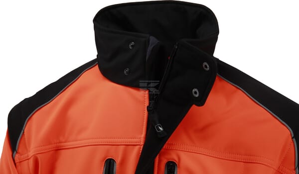Jacke Fuyu Größe XL orange/schwarz