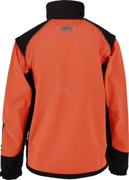 Jacke Fuyu Größe XL orange/schwarz