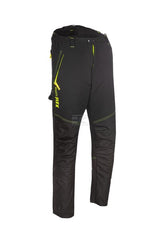 Schnittschutzhose wasserabweisend , 3XL , Hi-Vis , schwarz, SIP