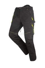 Schnittschutzhose wasserabweisend , 3XL , Hi-Vis , schwarz, SIP