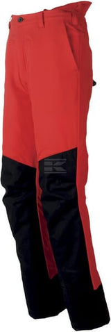 Schnittschutzhose , XL 98-106cm , rot, SIP
