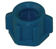 Überwurfmutter blau 3/8"