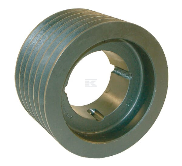 Keilriemenscheibe 6 Rillen B oder SPB Durchmesser 257 mm für Taperlockbuchse 3535 Optibelt