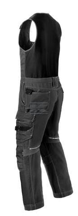 Latzhose, Gr. M UK:32 , grau, Havep® Attitude , by HaVeP