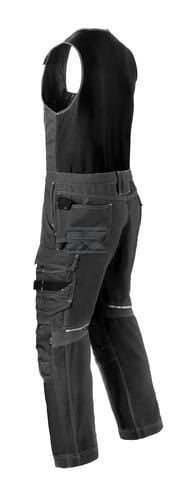 Latzhose, Gr. S UK:30 , grau, Havep® Attitude , by HaVeP