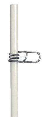 Edelstahlclip zum Glasfiberpfahl 10mm (25)