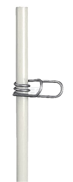 Edelstahlclip zum Glasfiberpfahl 10mm (25)