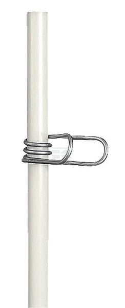 Edelstahlclip zum Glasfiberpfahl 10mm (25)