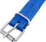 Markierungs-Halsband 120 x 4 cm, blau, mit Rollschnalle
