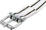 Halsband 40mm 1.35cm weiß/schwarz