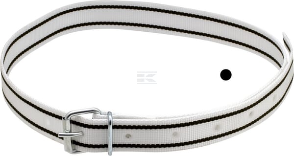 Halsband 40mm 1.35cm weiß/schwarz