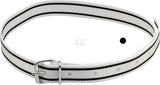 Halsband 40mm 1.35cm weiß/schwarz