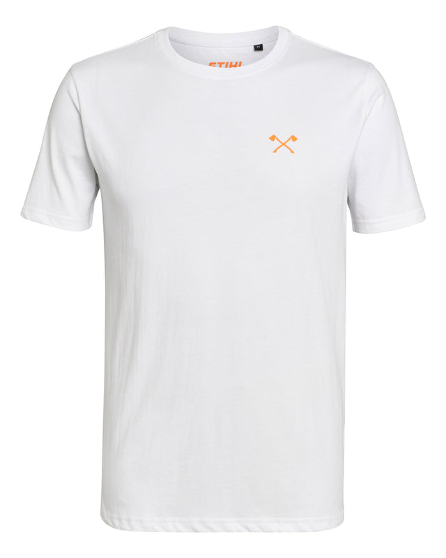 STIHL STIHL T-Shirt SMALL AXE weiß, Gr. S