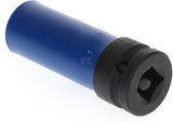 Schlagschrauber-Steckschlüssel 1/2" mit Schutzhülse, 17mm