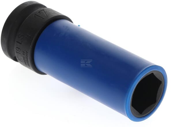 Schlagschrauber-Steckschlüssel 1/2" mit Schutzhülse, 17mm