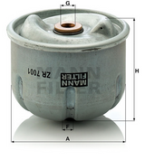 ZR 7001 Ölfilterelement (für Zentrifuge)