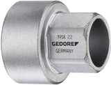 Steckschlüsseleinsatz 1/2" kurz, 19 mm