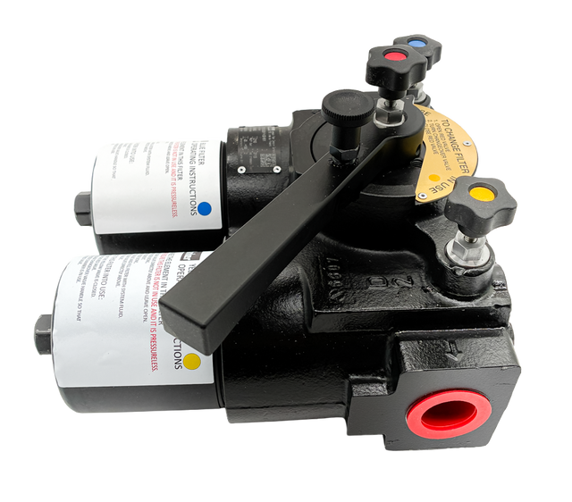 22PD120QBPKG161 Hochdruck-Inline-Duplexfilter