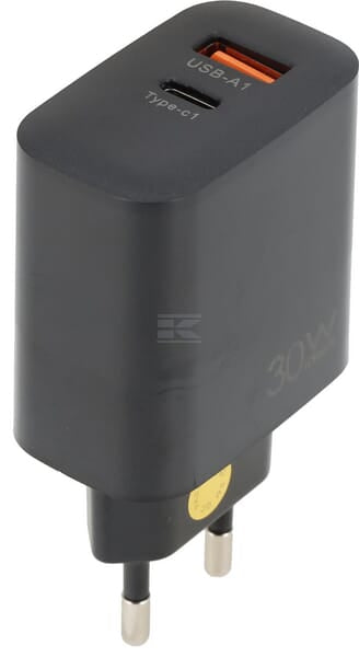 230 V USB A+ C Ladegerät 30 W (EU)