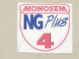 Aufkleber NG Plus 4