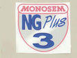Aufkleber NG Plus 3