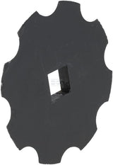 Futtermischwagenmesser Ø95x8mm  16,5x16,5  Z=8