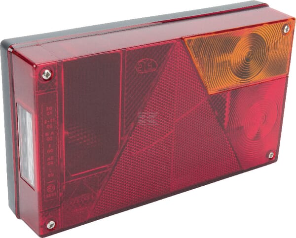 Rückleuchte Multipoint re. mit KZL,Bajonettanschluss 12V