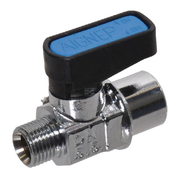 Kugelhahn mini 1/8" in/außen