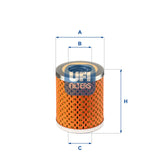 25.413.00 Ölfilterelement
