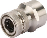 Schnellkupplung Ø18,2mm x IG 3/8" RVS