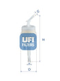 27.H07.00 Luftfilter-Leitungsfilter Inline