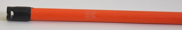 Pfahl orange für Kaninchennetz