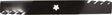 Rasenmähermesser, Länge 491mm, Zentralbohrung 15.9mm, mulchfunktion