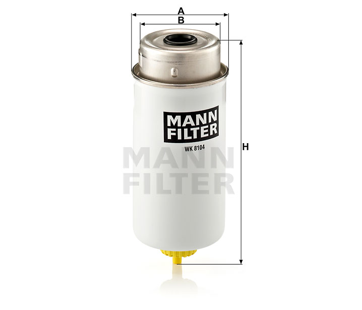 WK 8104 Kraftstoffwechselfilter
