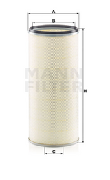 C 26 031 x Luftfilterelement (Sekundärelement)