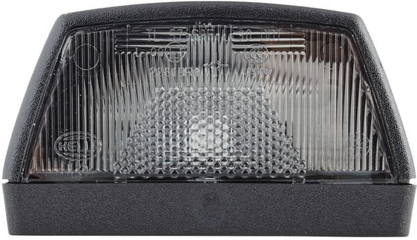 Kennzeichenleuchte 55 x 102 mm schwarz 10 W