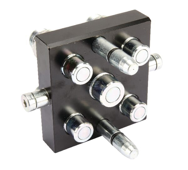 Multifaster DN10/12-5 x 15L - Stecker mit beweglichem Teil M22x1,5